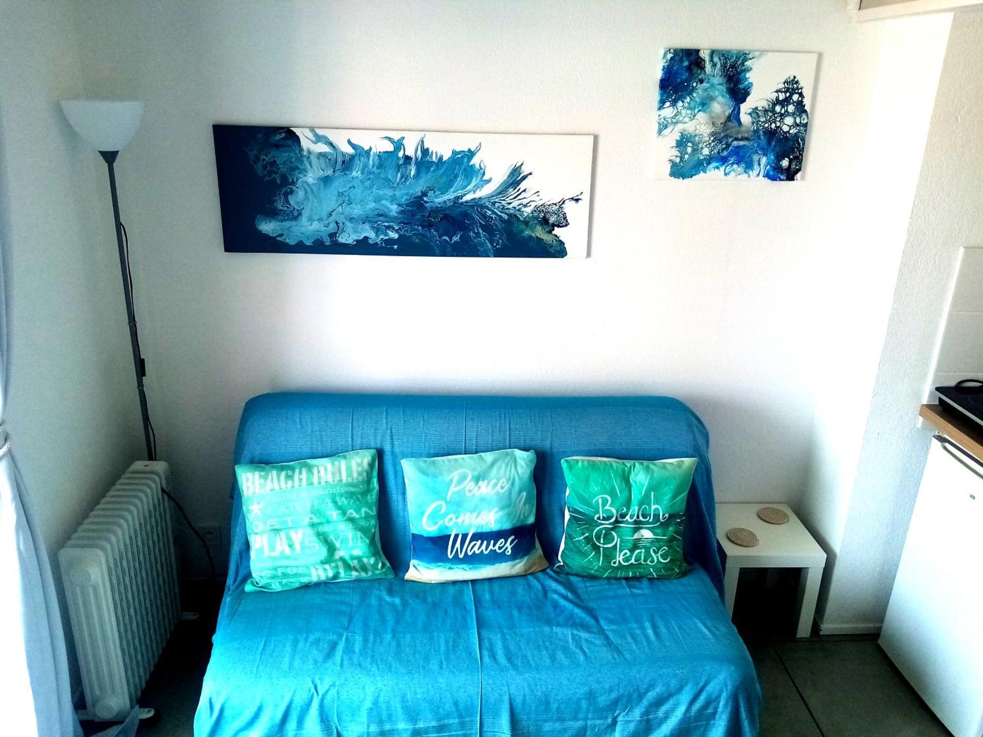 Stylish Studio Close To Beach In Residence With Pool Narbonne Luaran gambar